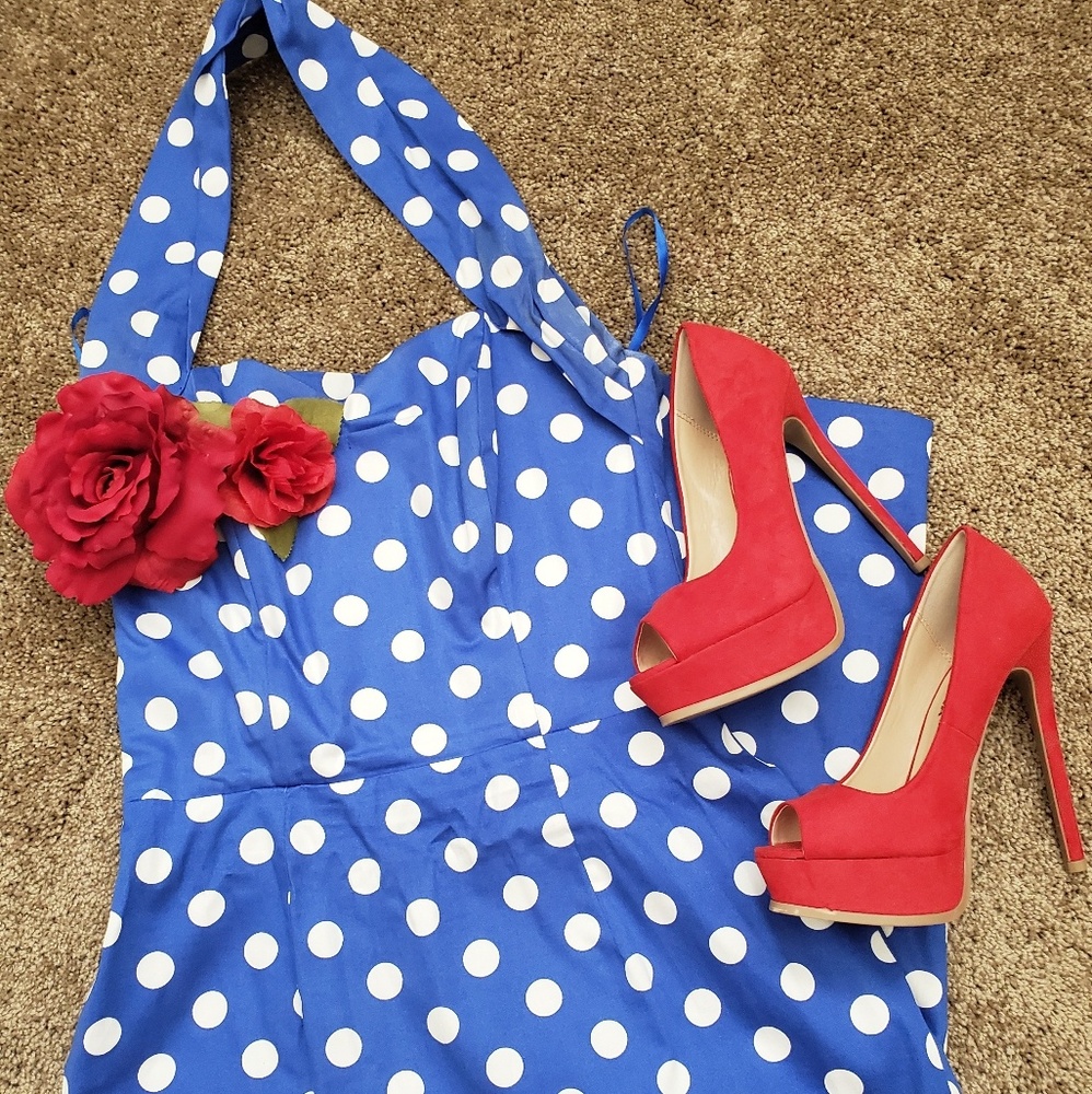 Vivian of Holloway Halter Pencil Dress